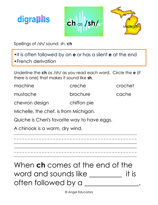 Consonant Digraphs gr. 1-8